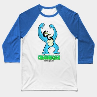 Creature Geek Yeti Baseball T-Shirt